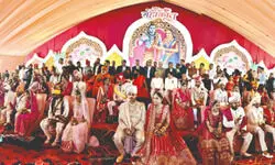 Setting precedent, MP CM gets son married in community wedding ceremony