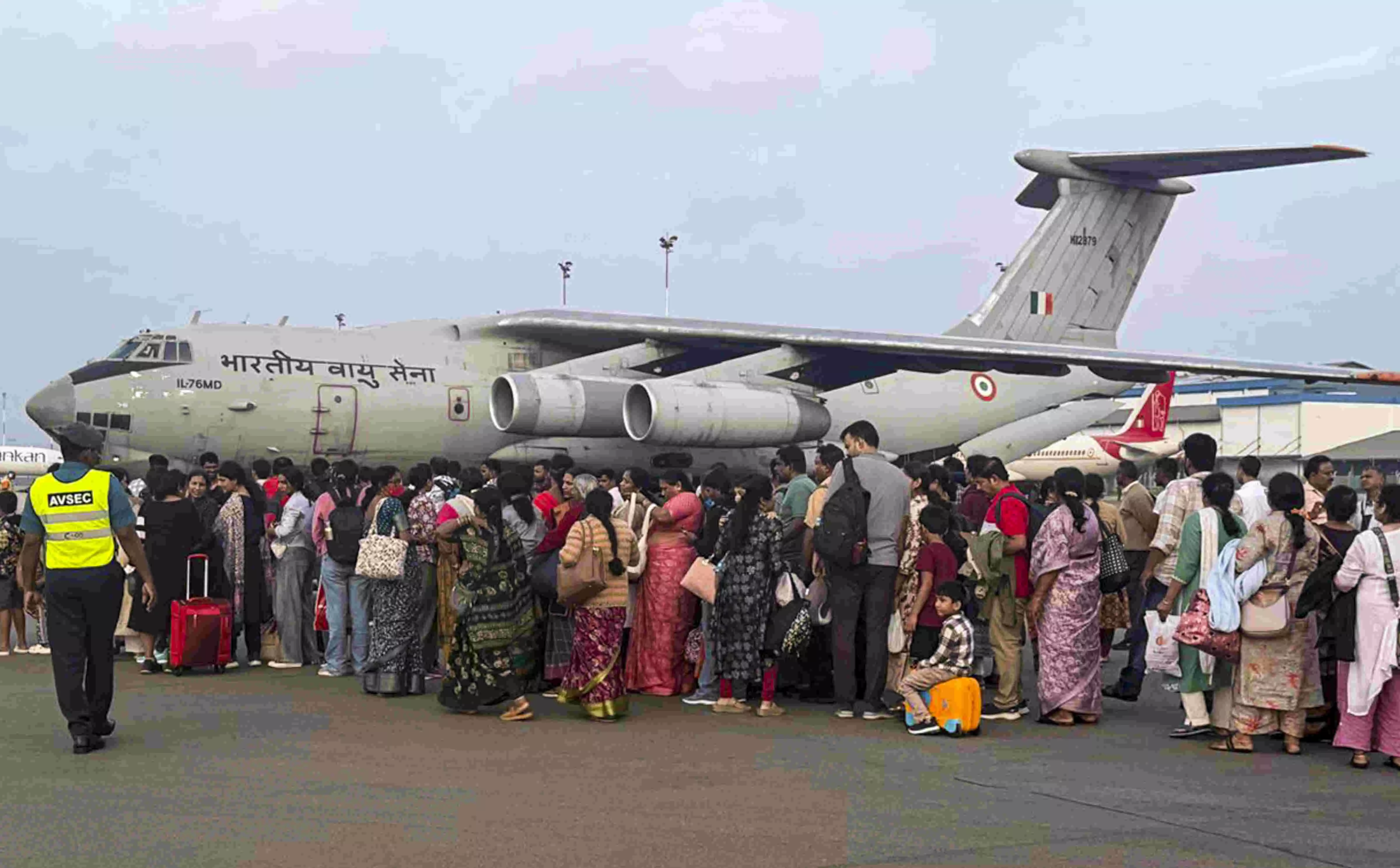 IAF evacuates over 300 Indians stranded in Cyclone-hit Sri Lanka