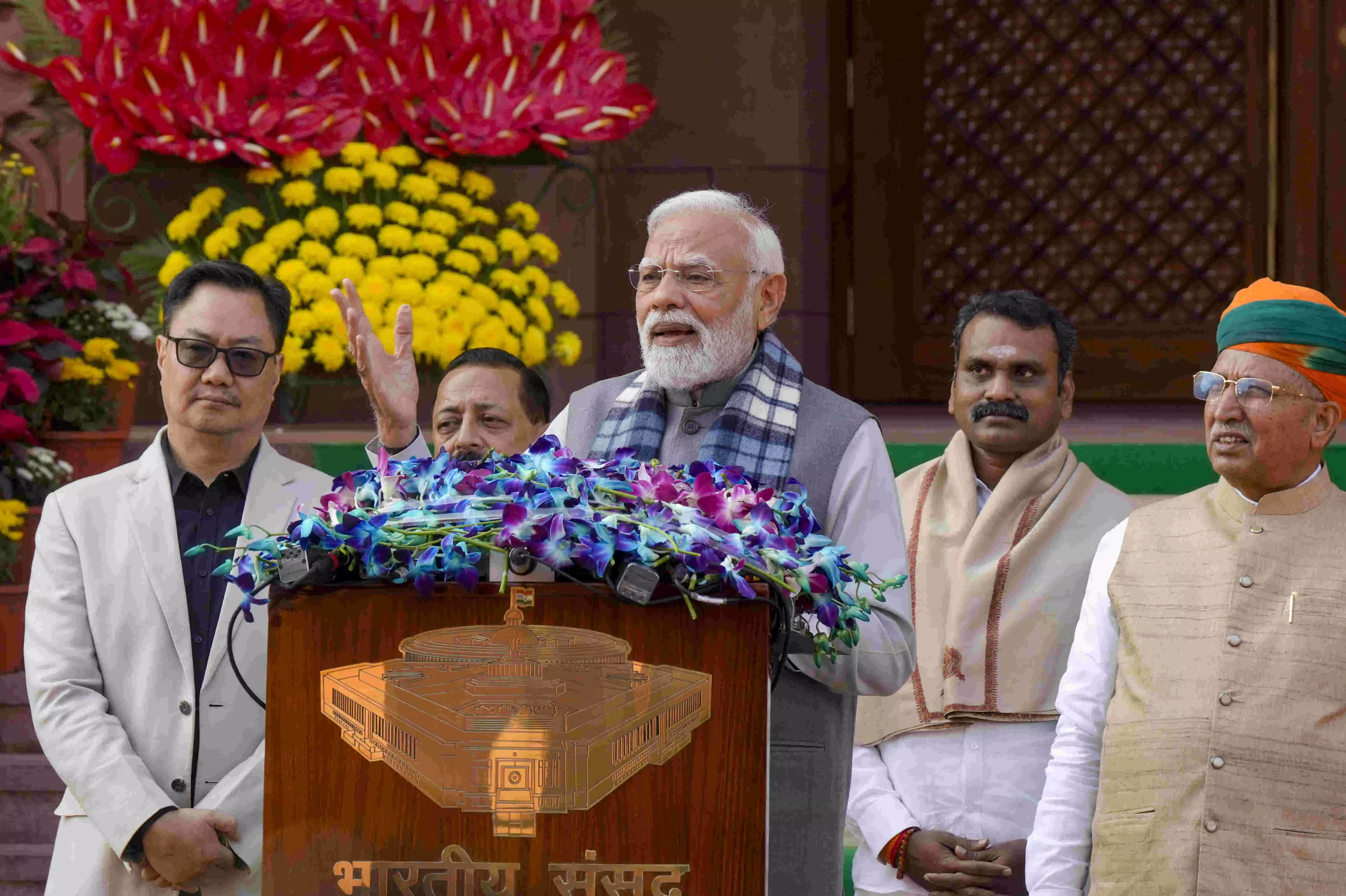 Opposition using Parliament to vent out frustration: PM Modi