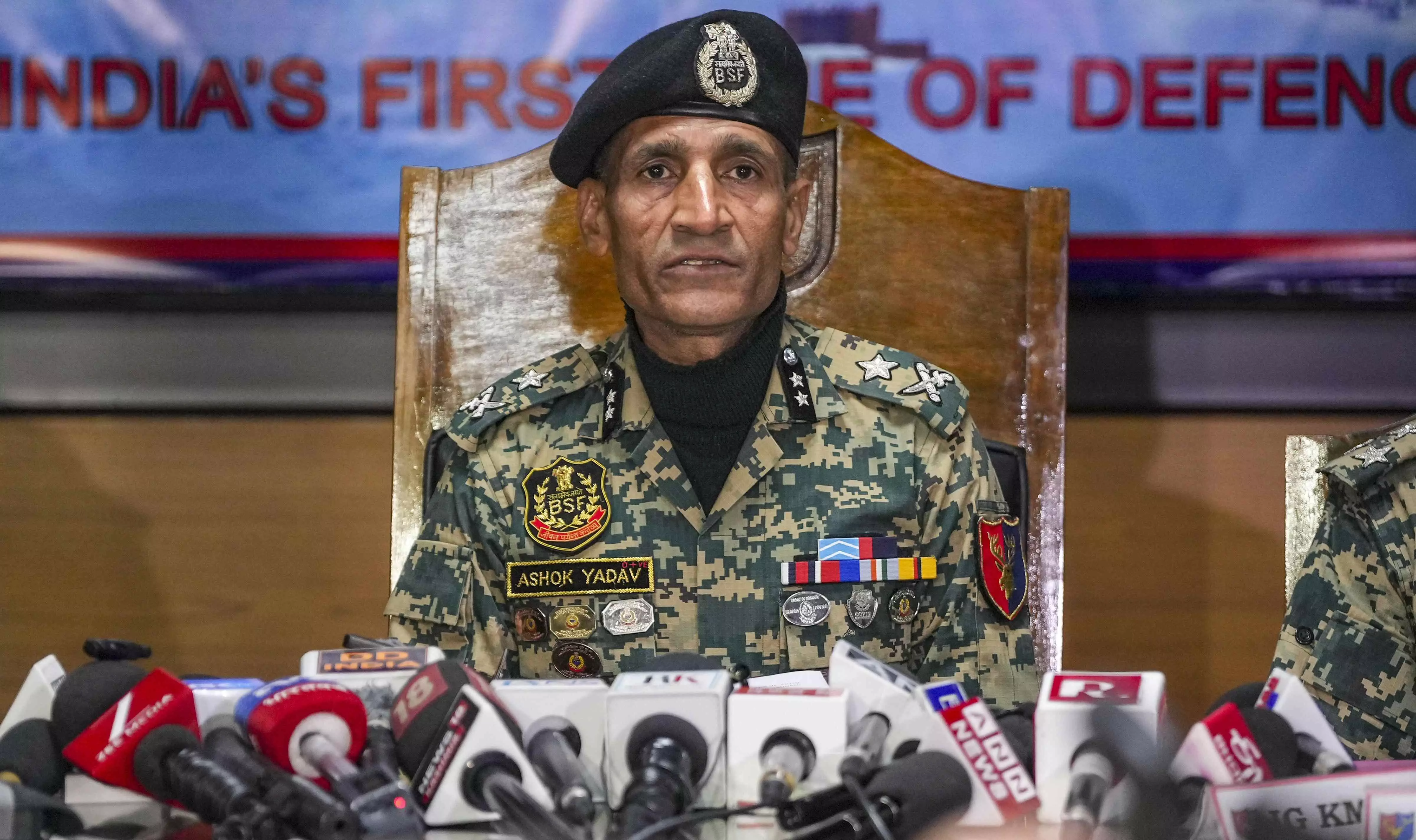 Eight terrorists slain, 5 pushed back as forces foiled every infiltration bid across LoC this year: BSF IG Eight terrorists slain, 5 pushed back as forces foiled every infiltration bid across LoC this year: BSF IG