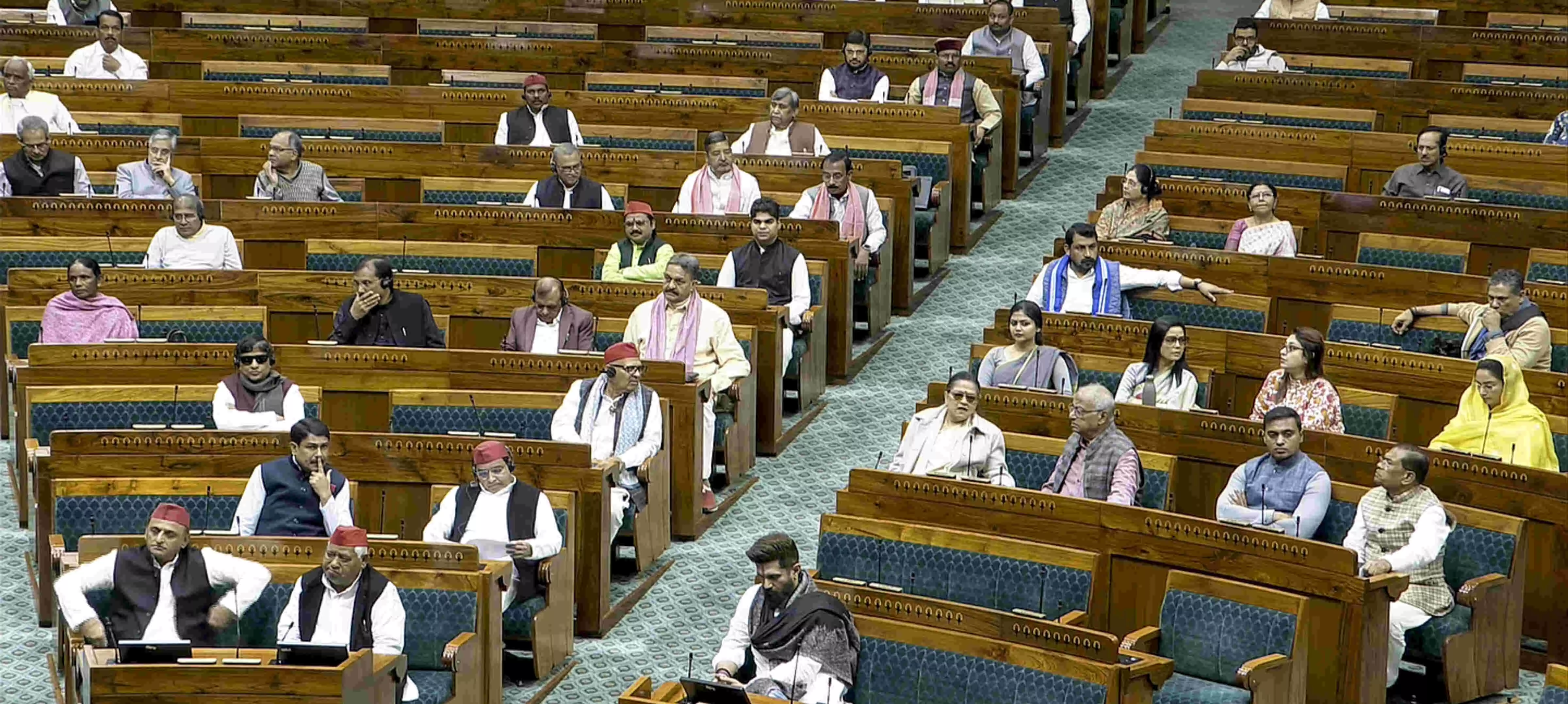 Congress MPs move adjournment motion in Lok Sabha, demand suspension of rushed SIR exercise; flag BLO deaths Congress MPs move adjournment motion in Lok Sabha, demand suspension of rushed SIR exercise; flag BLO deaths