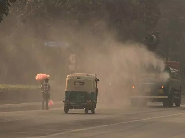 CPCB categorises Delhi air AQI as very poor; most areas with AQI 383