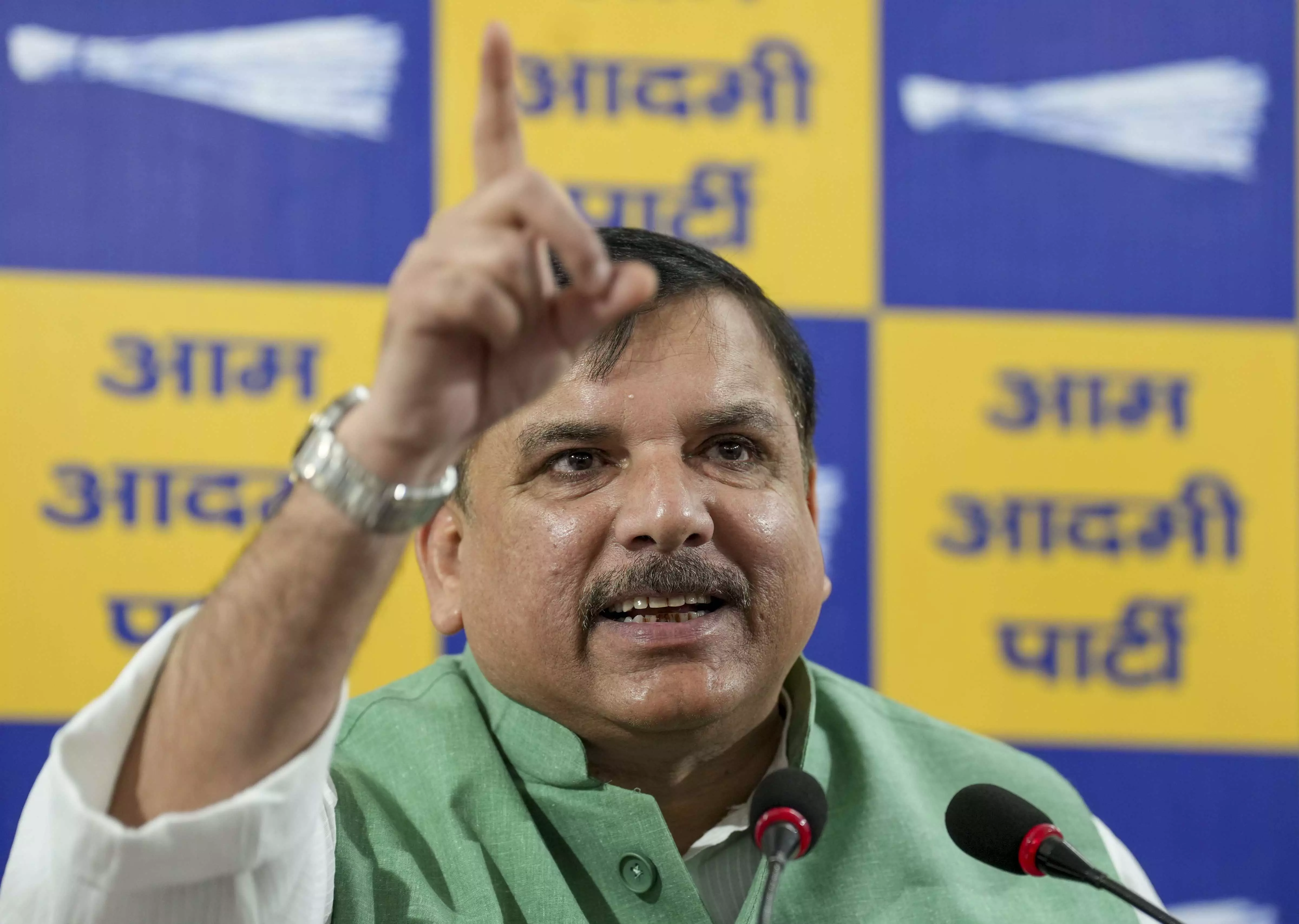 Winter Session | AAP MP Sanjay Singh moves Rule 267 motion seeking Rajya Sabha debate over ECI deletions