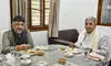 With truce on Menu, DK Shivakumar hosts Siddaramiah for second breakfast meet