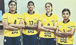 Dec 4-13: Four Kanyashree girls in India’s U-15 volleyball squad