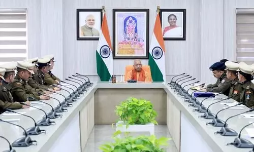 Communication, sensitivity, and positivity are essential qualities for effective policing: CM Yogi Adityanath Communication, sensitivity, and positivity are essential qualities for effective policing: CM Yogi Adityanath