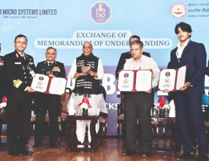 IIT Madras & Indian Navy tie-up to accelerate indigenous defence tech IIT Madras & Indian Navy tie-up to accelerate indigenous defence tech