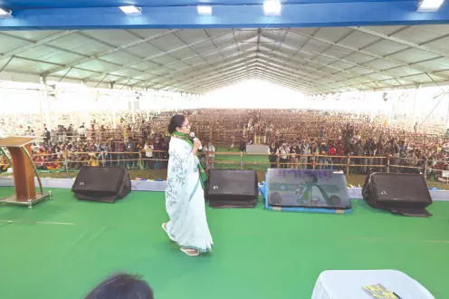 Mamata blames BJP for Waqf Act, vows to protect religious properties Mamata blames BJP for Waqf Act, vows to protect religious properties