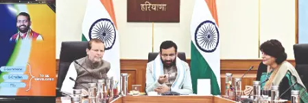 Haryana CM Nayab Saini launches integrated Home dept dashboard