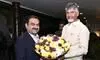 Andhra CM reviews infra projects with Adani Andhra CM reviews infra projects with Adani
