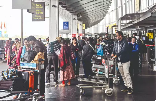 Mass IndiGo flight cancellations put city airport pax in the lurch