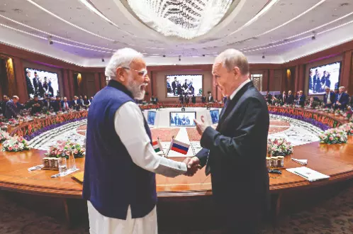India, Russia sign sweeping set of agreements India, Russia sign sweeping set of agreements