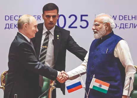 Modi, Putin ask officials to speed up investment promotion pact