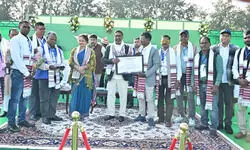 CM Soren welcomed “Tribal Representatives” from various states