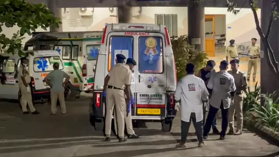 Goa nightclub horror: Kin gather outside morgue to identify bodies