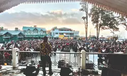 Strings of Harmony: Darjeeling gathers for massive guitar ensemble Strings of Harmony: Darjeeling gathers for massive guitar ensemble