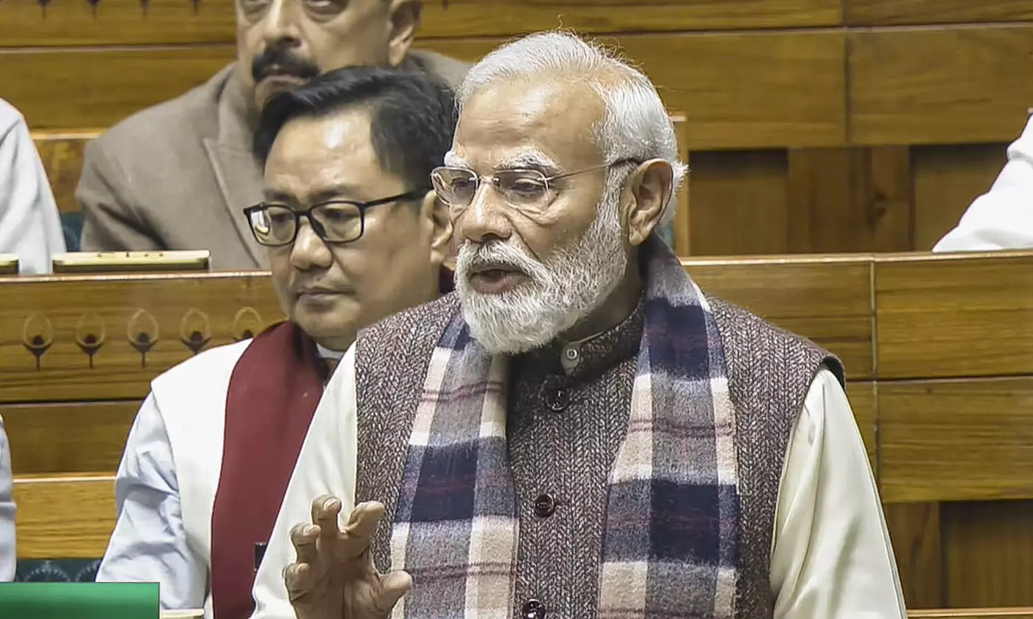 Vande Matram stood solid as rock despite British oppression: PM Modi in Lok Sabha