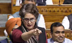 BJP committing big sin by creating controversy on Vande Mataram: Priyanka Gandhi BJP committing big sin by creating controversy on Vande Mataram: Priyanka Gandhi