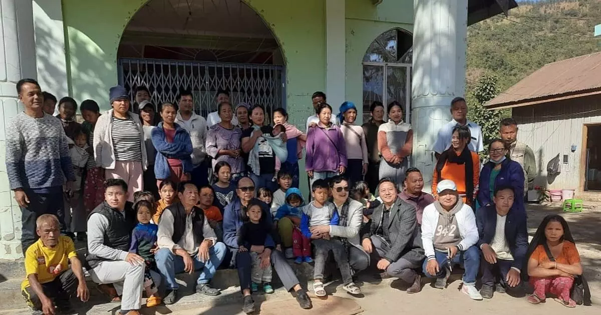 Calculated political exercise: Kuki outfit criticises Meitei MLAs relief camp visit Calculated political exercise: Kuki outfit criticises Meitei MLAs relief camp visit