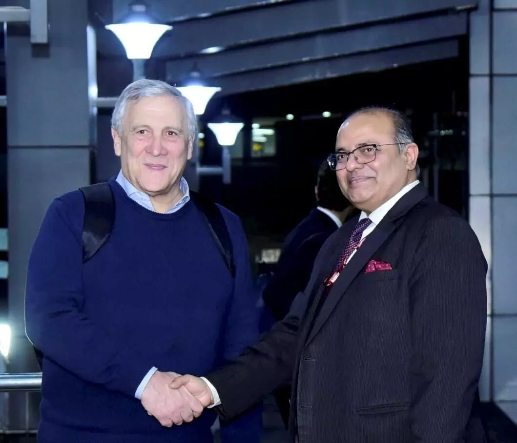 Italian Deputy PM Tajani arrives in New Delhi to bolster India–Italy strategic partnership
