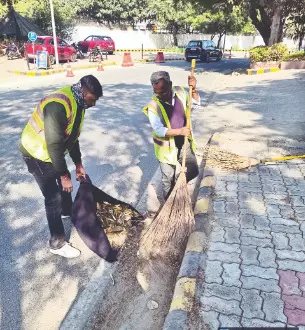 NDMC turns up the heat on dust, dirt NDMC turns up the heat on dust, dirt