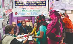 SIR camps conducted for sex workers in three red-light areas in Kolkata SIR camps conducted for sex workers in three red-light areas in Kolkata