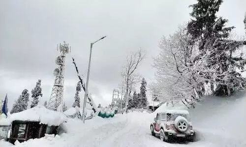 Cold wave grips Srinagar as temperature falls to Zero Cold wave grips Srinagar as temperature falls to Zero