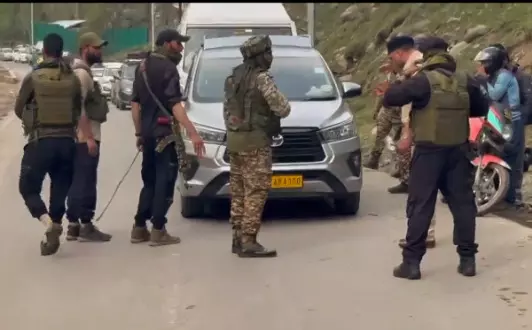 J-K: Terrorist associated with Jaish-e-Mohammad held from Pulwama; grenade recovered J-K: Terrorist associated with Jaish-e-Mohammad held from Pulwama; grenade recovered