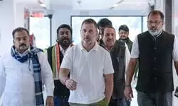 Cong LS MPs meeting: Rahul says govt under pressure on Vande Mataram, election reforms issues