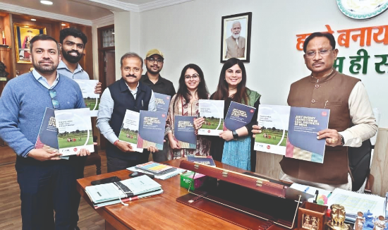 Chhattisgarh Chief Minister unveils IISD–Swaniti Initiative Report Chhattisgarh Chief Minister unveils IISD–Swaniti Initiative Report