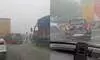 Multiple vehicles collide on Noida Expressway due to dense fog, many injured Multiple vehicles collide on Noida Expressway due to dense fog, many injured