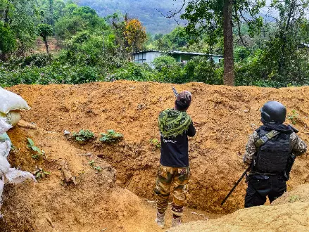 Six militants arrested in Manipur for extortion Six militants arrested in Manipur for extortion