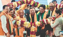 Union minister Pankaj Chaudhary takes charge as UP BJP president Union minister Pankaj Chaudhary takes charge as UP BJP president