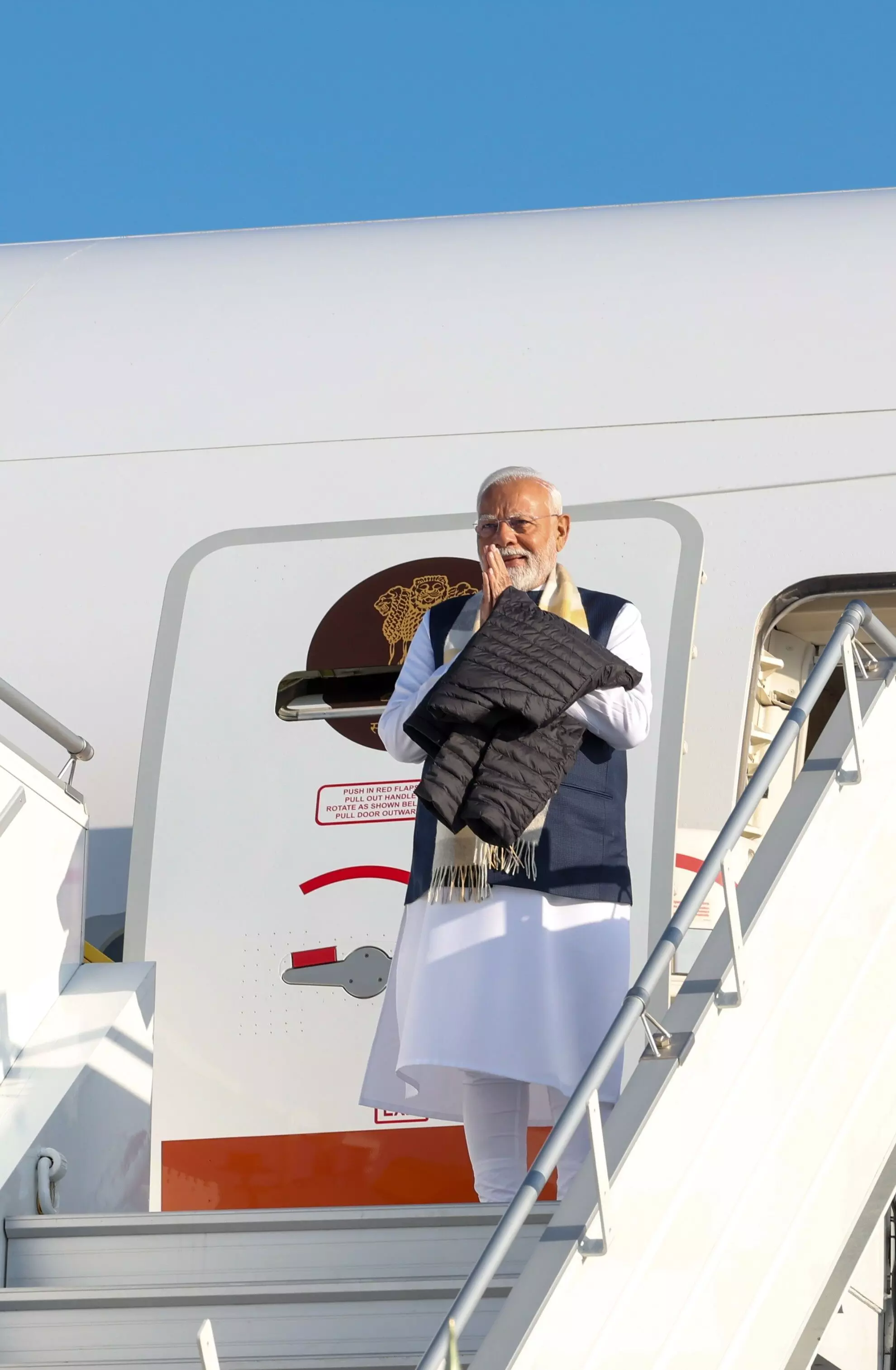 PM Modi embarks on three-nation visit beginning with Jordan PM Modi embarks on three-nation visit beginning with Jordan