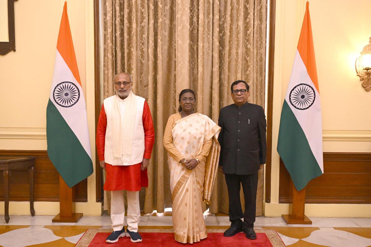 Ex-bureaucrat Raj Kumar Goyal sworn in as Chief Information Commissioner Ex-bureaucrat Raj Kumar Goyal sworn in as Chief Information Commissioner