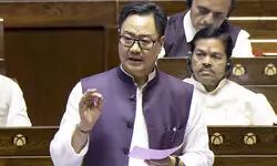 Rijiju seeks apology from Rahul, Kharge for Cong workers threat to PM Modi Rijiju seeks apology from Rahul, Kharge for Cong workers threat to PM Modi