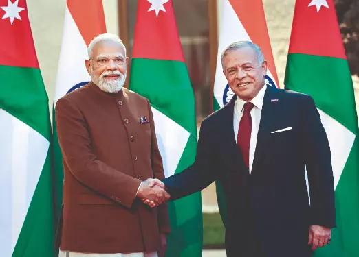 PM seeks to double India-Jordan trade to $5 billion in next 5 years PM seeks to double India-Jordan trade to $5 billion in next 5 years