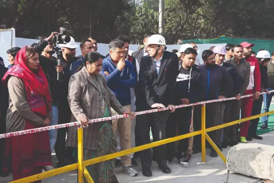 CM inspects key projects to ease waterlogging & traffic CM inspects key projects to ease waterlogging & traffic