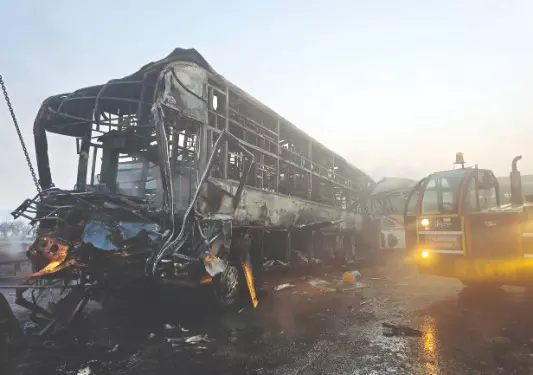 Dense fog triggers multiple road accidents across UP, 25 killed Dense fog triggers multiple road accidents across UP, 25 killed