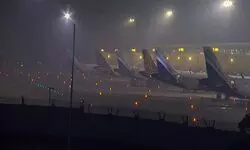 Low visibility disrupts flight operations at Delhi airport, 126 flights cancelled Low visibility disrupts flight operations at Delhi airport, 126 flights cancelled