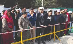 CM inspects key projects to ease waterlogging & traffic