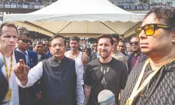 Messi event chaos: Aroop Biswas quits as Sports Min for ‘unbiased probe’ Messi event chaos: Aroop Biswas quits as Sports Min for ‘unbiased probe’