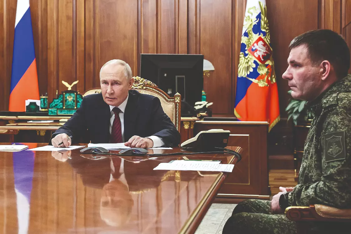 Russia will seek to extend its gains in Ukraine: Putin Russia will seek to extend its gains in Ukraine: Putin