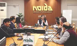 Noida Authority reviews air pollution, plans strict enforcement of GRAP-4 Noida Authority reviews air pollution, plans strict enforcement of GRAP-4