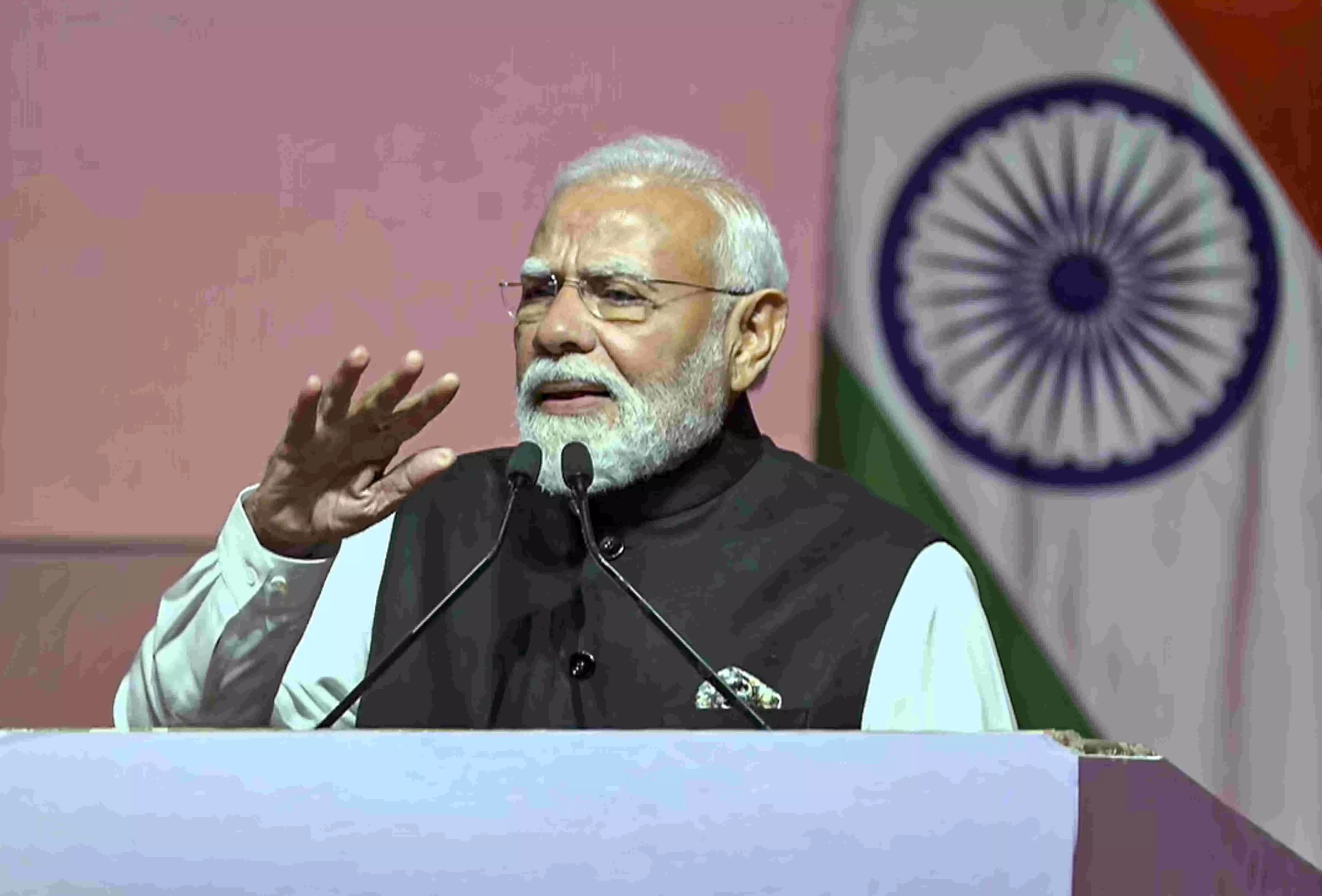 21st century India takes big, swift decisions, delivers results in time-bound manner: PM Modi 21st century India takes big, swift decisions, delivers results in time-bound manner: PM Modi