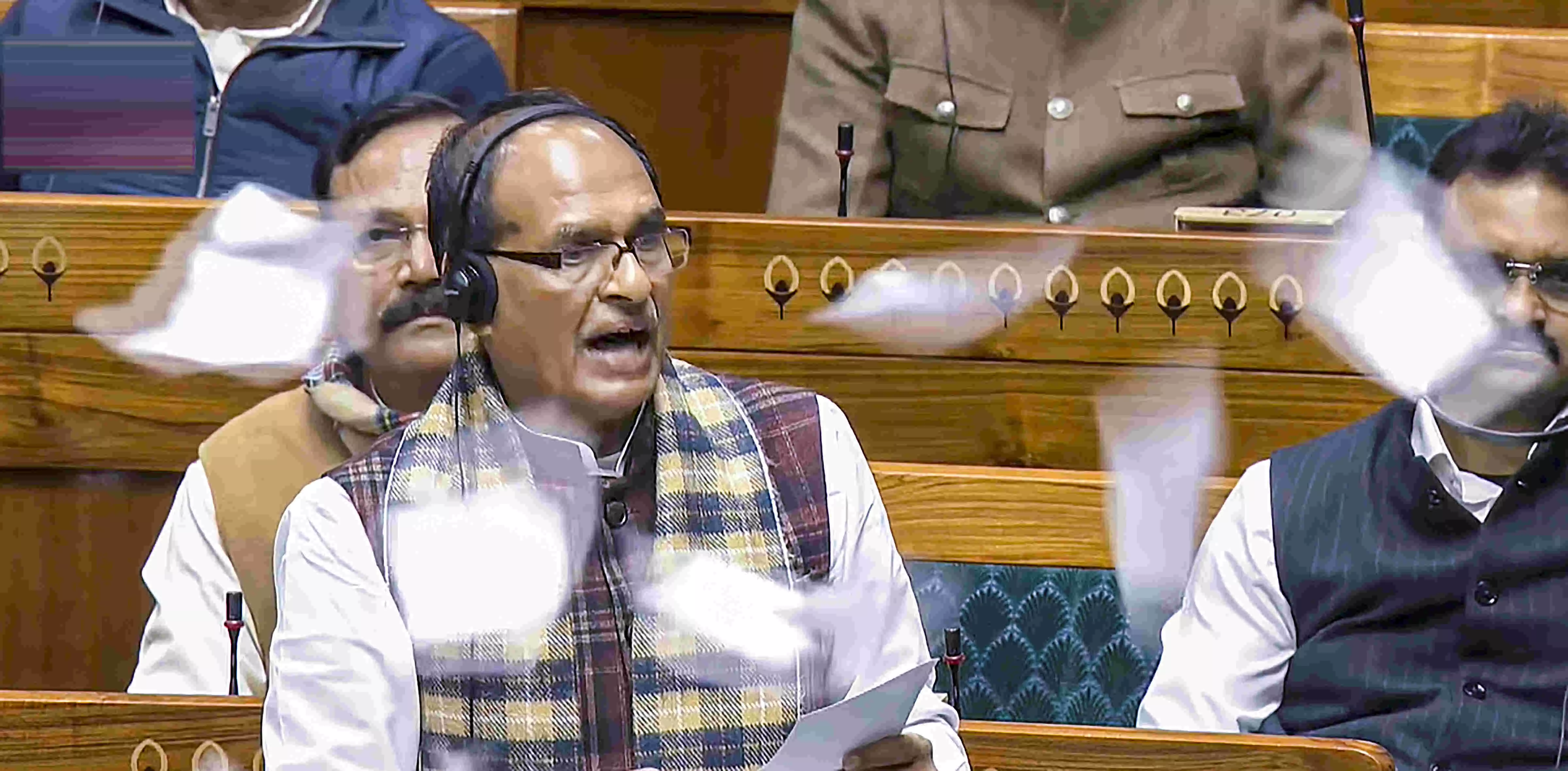 G Ram G clears Lok Sabha amid uproar, opposition tears copy of bill G Ram G clears Lok Sabha amid uproar, opposition tears copy of bill