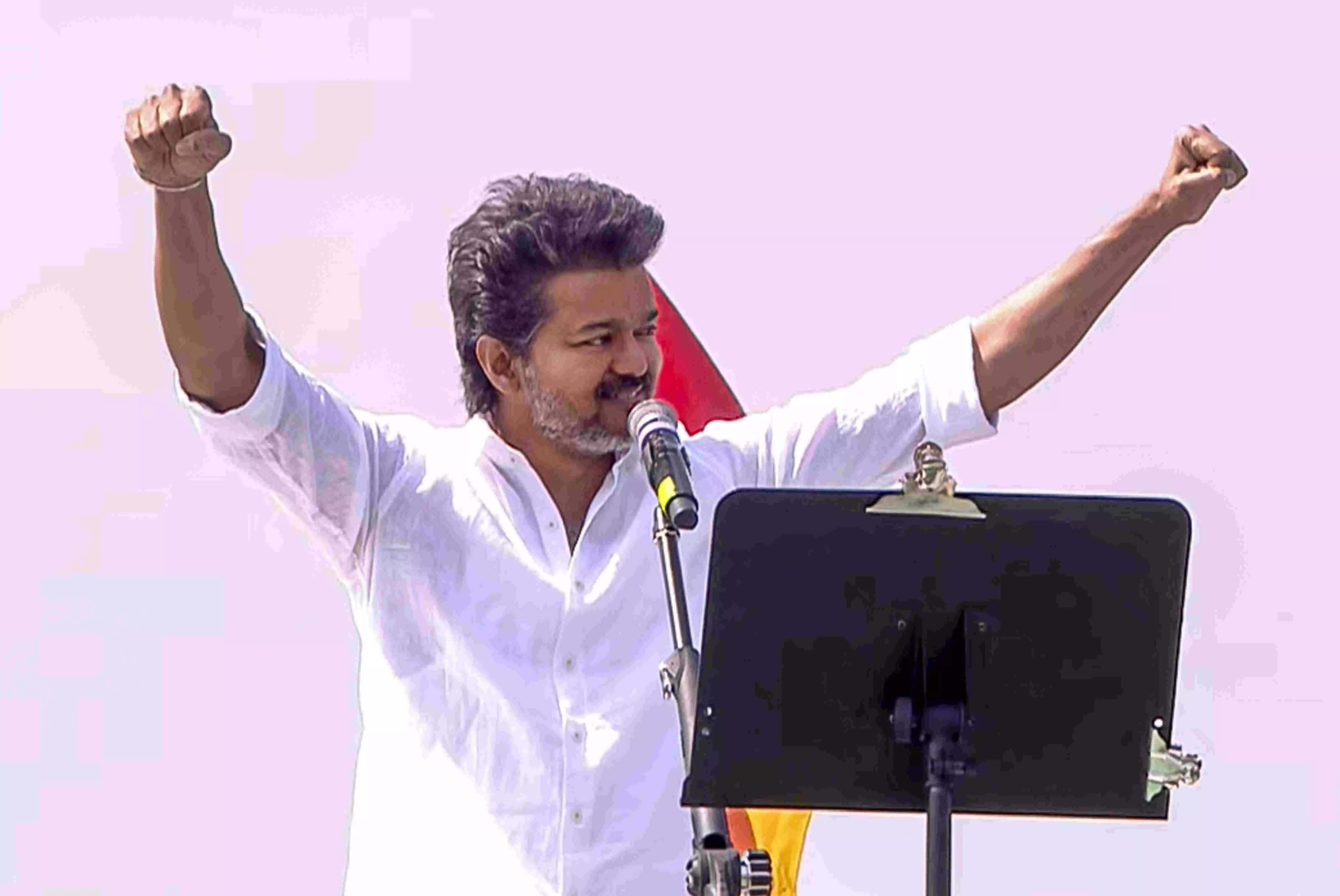 2026 polls: Contest between pure force TVK, evil force DMK, says actor Vijay 2026 polls: Contest between pure force TVK, evil force DMK, says actor Vijay