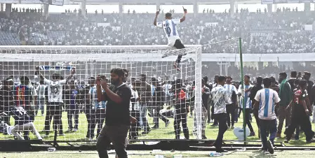 SIT seizes CCTV, broadcast footage in Messi event rampage SIT seizes CCTV, broadcast footage in Messi event rampage