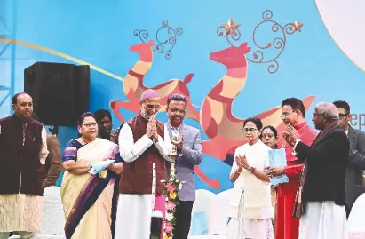 Mamata opens Christmas Festival, calls for ‘harmony & compassion’ Mamata opens Christmas Festival, calls for ‘harmony & compassion’