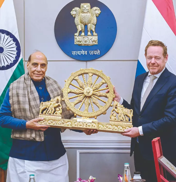 India, Netherlands ink Letter of Intent on defence cooperation India, Netherlands ink Letter of Intent on defence cooperation